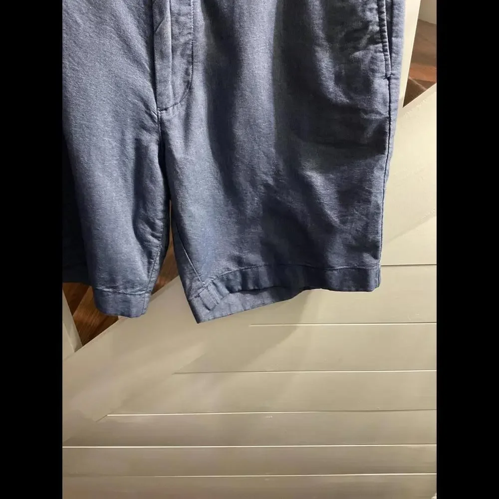 Men’s J.Crew Chambray Bermuda Sunwashed Oxford Shorts  38W